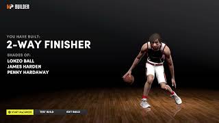 BEST 2WAY FINISHER BUILD IN NBA 2K22 NEXT GEN [upl. by Yecnahc66]