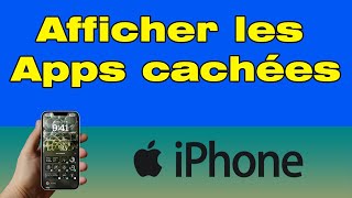 Comment faire apparaître une application cachée sur iPhone [upl. by Eecats]