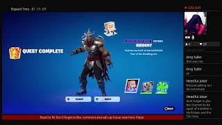 Live Fortnite W Heedful Joker 18 Yes The Heedful 1 is back [upl. by Akiras]