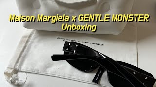 unboxing 남편과 함께 메종마르지엘라 x 젠틀몬스터 선글라스 언박싱  구매 꿀팁 공개  선글라스 추천 [upl. by Sherr]