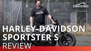 2022 HarleyDavidson Sportster S Review  bikesales [upl. by Ahsenav]