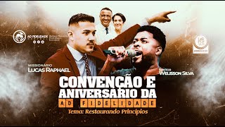 🔴 3° dia aniversário de 10 anos Fidelidade  AD FIDELIDADE CENTRAL  160724 [upl. by Annayak]