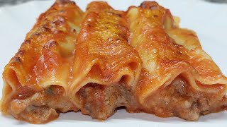 Cannelloni ripieni di carne [upl. by Zoba471]