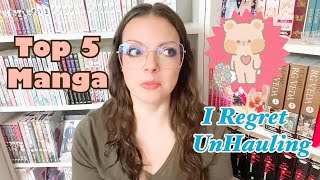 Top 5 Manga I Regret UnHauling [upl. by Leahplar635]