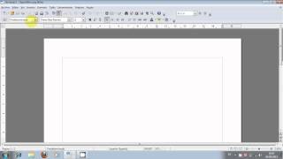 Entorno de trabajo de OpenOffice Writer [upl. by Anomer49]