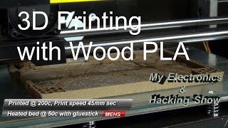 3D Printing with Wood PLA MEHS Episode 48 [upl. by Bekah]