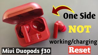 MiVi Duopods Left Right Earbud Not Working  Complete Solution Shown 🔥🔥 [upl. by Duax617]