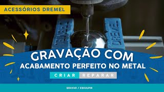 Ponta 9910 Como usar o Escariador de tungstênio de alta velocidade  Acessórios Dremel [upl. by Zumstein]