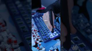 Keyboard tape modding keyboard tech keyboards gaming shorts [upl. by Ostler924]