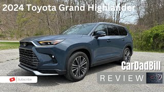 The Grand Commuter  2024 Toyota Grand Highlander [upl. by Yrffoeg452]