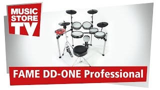 FAME DDOne Professional EDrum Set Test  Demo deutsch [upl. by Lavicrep]