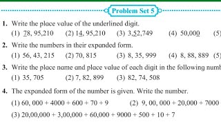 Mathematics Standard 5Class 5 Problem set 5 Number Work mathematics education maths numbers [upl. by Caprice]