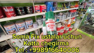 SOMA FIX katta chegirma shoshiling ustalarga bonusi bor tel 998916640006 [upl. by Anehta750]