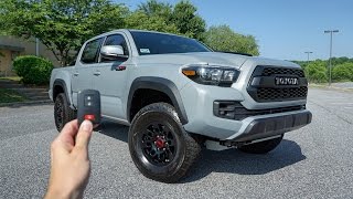 2017 Toyota Tacoma TRD PRO Start Up Exhaust Test Drive CRAWL and Review [upl. by Aliahkim]