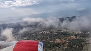 Landing At Reus Airport From Bristol Airport [upl. by Alidia]