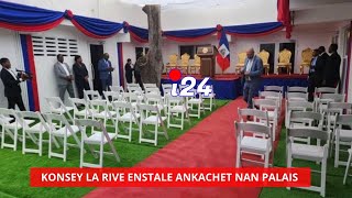 En direct konsèy la enstale ankachèt nan Palais National men tout detay yo [upl. by Aneelad]