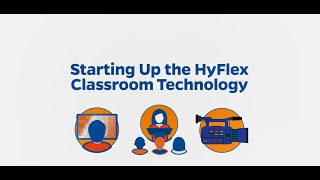 Starting Up the HyFlex Classroom Technology [upl. by Oruam]