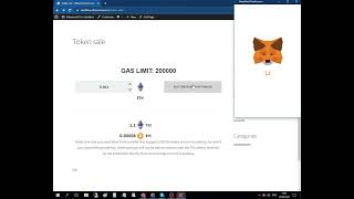 Token sale widget ETH Shortcode Demo  Ethereum WordPress ICO Plugin [upl. by Ubald]