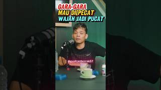 BENTURAN TERLALU KERAS PAKSA PERCIL PASANG WAJAH MEMELAS dennycaknan cakpercil abahlala podcast [upl. by Haliek]