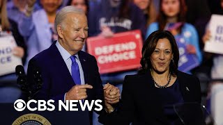 Whats next after Biden drops out Kamala Harris says she will seek nomination  full coverage [upl. by Nanahs]