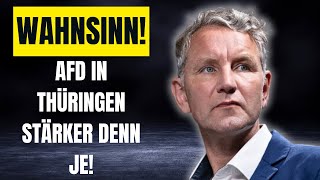 Thüringen 47  der jungen erwachsenen Wähler würden AFD wählen [upl. by Emelin430]