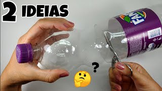 DIY  IDEIA COM GARRAFA PET  CATAVENTO DE GARRAFA PET  FÁCIL DE FAZER [upl. by Esyak]