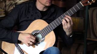 Hofner HZ27 classical guitar demo [upl. by Ruosnam]