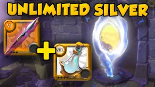 40 MILLION SILVER Weekly by Using SAFE Portals  Albion Online [upl. by Nnagem686]