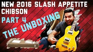 New CHIBSON  Slash Appetite Les Paul  Part 4 Unboxing [upl. by Cecelia493]