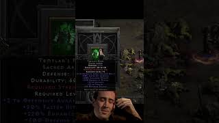 Templars Might Perfect diablo2resurrected diablo2resurrectedbuild [upl. by Sitoiyanap909]