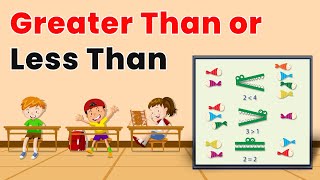 Greater than Less than equal to for LKG amp UKG  comparison of numbers  maths grade 1 shorts [upl. by Attenal]