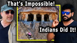 The Strange Origin Of Cave Temples  Hugh Newman Vs Praveen Mohan [upl. by Sarajane]