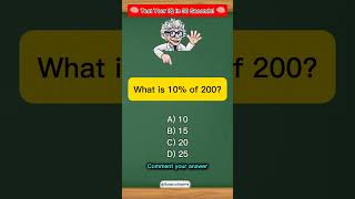 30 sec IQ Test 112 shorts quiz iqtest [upl. by Rehportsirhc]