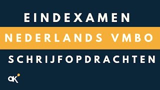 Eindexamen Nederlands VMBO  Schrijfopdrachten artikel en email [upl. by Church]