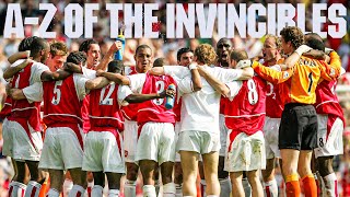 A to Z of the Invincibles  200304 Premier League Champions [upl. by Elirpa]