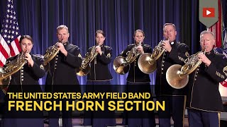 The StarSpangled Banner French horn section of The US Army Field Band [upl. by Francene491]