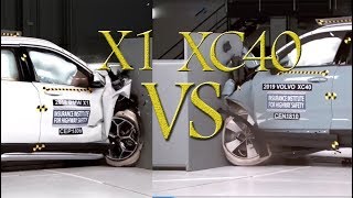 Volvo XC40 Crash Test 2019 BMW X1 CRASH TEST [upl. by Diva]