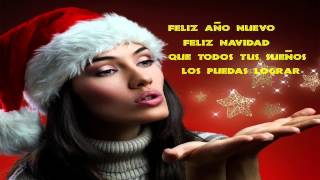 FELIZ AÑO NUEVO FELIZ NAVIDAD CANTADA POR TATIANA [upl. by Kaja139]