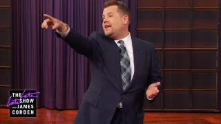 Audience QampA w James Corden [upl. by Aromas8]