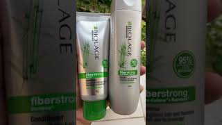 Matrix Biolage Advanced Fiberstrong Shampoo and Conditioner Upcoming Review shorts [upl. by Jilleen545]