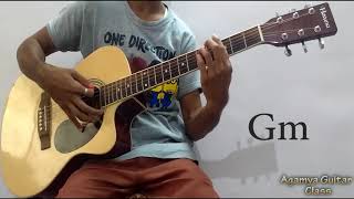 Dil Cheez Tuze De Di  Guitar Chords Lesson Strumming Pattern Running Progressions [upl. by Raynah]