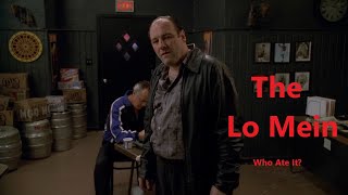 Who ate Tonys Lo Mein  The Sopranos [upl. by Carrew]