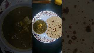 Palak Paneer  Cooking trending ytshorts viral [upl. by Atterg584]