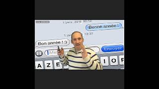 Le fameux Bonne Années par SMS humour gag [upl. by Flss11]