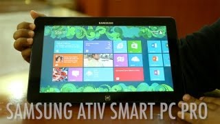 Samsung Ativ Smart PC Pro  Video Review [upl. by Doowrehs]