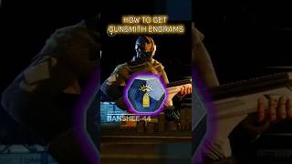 How To Get Easy Gunsmith Engrams destiny2 gaming [upl. by Nyrrek]