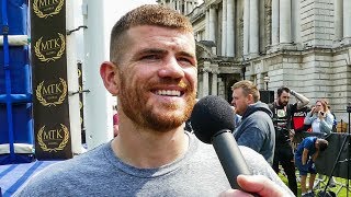 Paddy Gallagher This is LIVING THE DREAM  British title shot at Feile an Phobail [upl. by Tarrant]