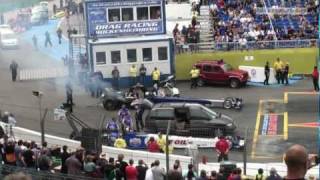 Drag Racing 2011  Top Fuel  Qualy 1  NitrOlympX Hockenheim [upl. by Laerol]