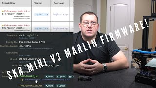 SKR Mini e3 v3 Marlin Firmware Update [upl. by Haral412]