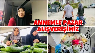 EV SATILDI MI❓ANNE KIZ PAZAR GEZMEMİZ [upl. by Einad12]